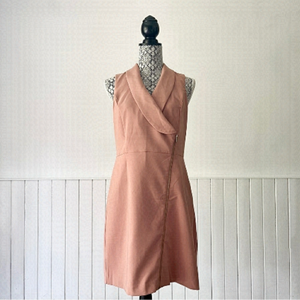 Dynamite Shawl Collar Wrap Dress Size M
